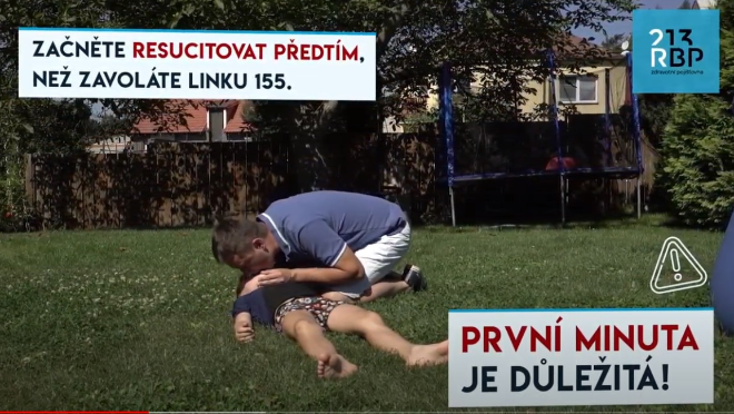 Resuscitace dítěte - první minuta je důležitá